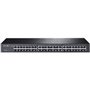 Switch 48 portas 10 - 100 - 1000 rack 19 polegadas 1u tp - link