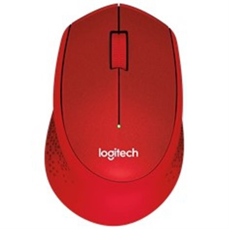 Mouse mouse logitech m330 óptico sem fio sem fio silencioso mais vermelho