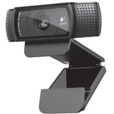 Webcam logitech c920 preto full hd 1080p 15mp