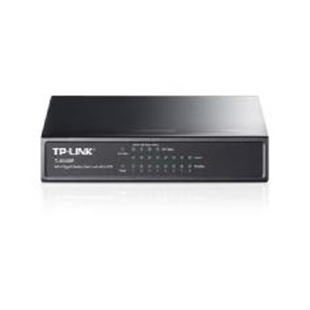 Switch 8 portas 10 - 100mbps com 4 pontos poe tp - link