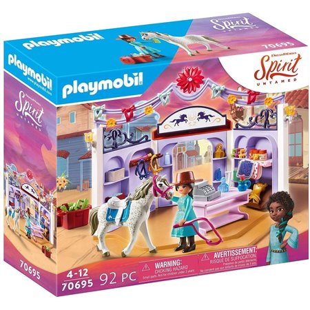 Playmobil indomable spirit gazebo loja de cavalos