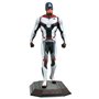 Figura coleção de diamantes maravilha vingadores capitão américa terno equipe pvc diorama 23 cm galeria de filmes