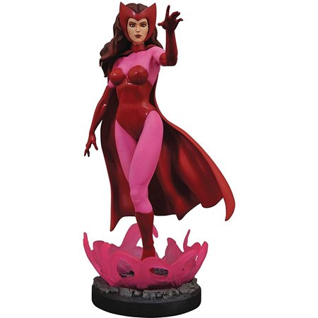 Figura coleção de diamantes Marvel comics bruxa escarlate coleção premier de bruxa escarlate