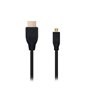 Micro HDMI Tipo Da HDMI Tipo A Cabo Nano 1,8m Preto 1,8m - Macho para Macho - Alta Velocidade - Preto