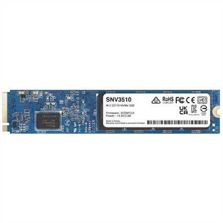 Disco rígido interno ssd synology snv3510 - 400g 400gb m.2 22110 nvme pci express 3.0