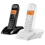 Motorola s1202 duo telefone preto e branco