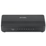 Switch 8 portas zyxel gs - 108sv2 - eu0101f 10 - 100 - 1000mbps