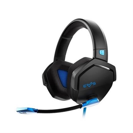 Micro fones de ouvido para jogos energy sistem esg3 supraural azul - conector de 50 mm - 3,5 mm - multiplataforma