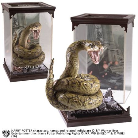 Figura a coleção nobre harry potter criaturas mágicas serpente nagini