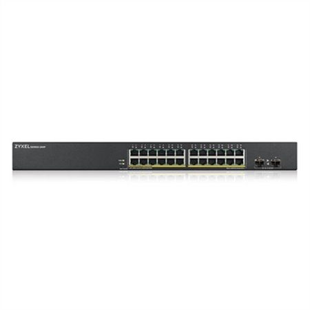 Switch 26 portas zyxel gs1900 - 24hpv2 24 portas gigabit ethernet 2 portas sfp