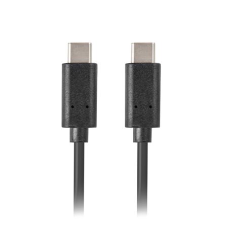 Lanberg USB Tipo C 3.1 Gen 1 Cabo 0,5 m - Macho - Macho - Preto