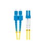 Fibra óptica patch cord sc - upc para lc - upc lanberg 2m mono duplex g657a1 lszh amarelo