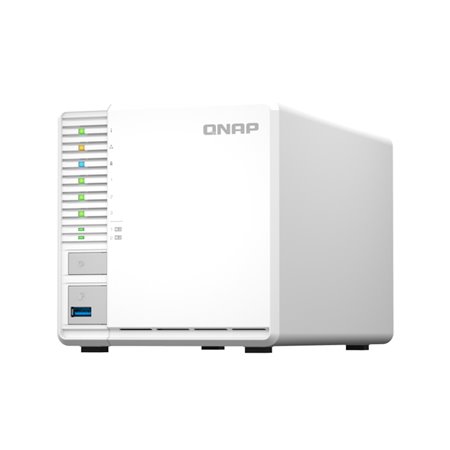 Servidor NAS qnap ts - 364 - 8g 3 baias n5095 branco