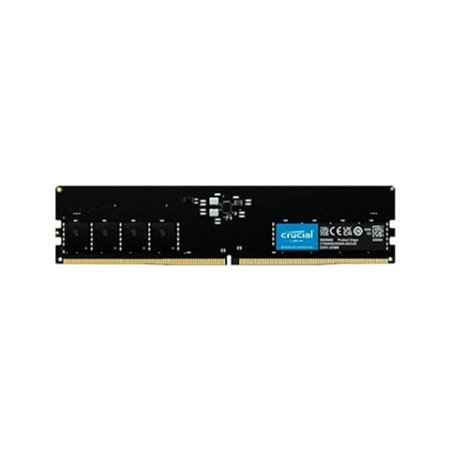 Memória RAM ddr5 32gb crucial - dimm - 5200 mhz - pc5 38400 - cl42 - 1.1v