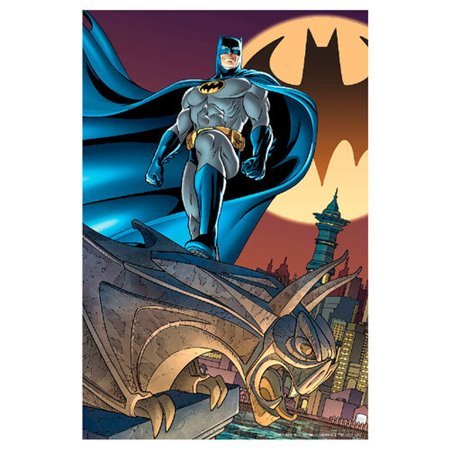 quebra-cabeça 3d lenticular dc comics batman batsinal 300 peças