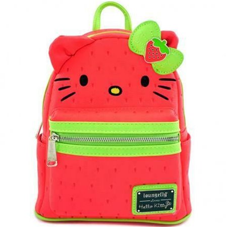 Loungefly hello kitty hello kitty mochila morango