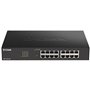 Switch d - link 16 portas gerenciáveis gigabit ethernet 10 - 100 - 1000