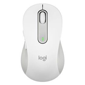 Mouse mouse logitech m650 para empresas grande sem fio sem fio branco bruto