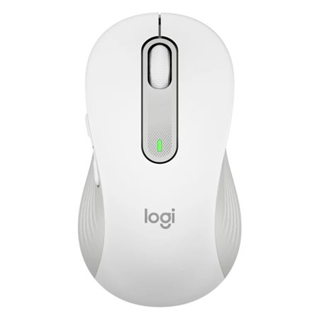 Mouse mouse logitech m650 para empresas grande sem fio sem fio branco bruto