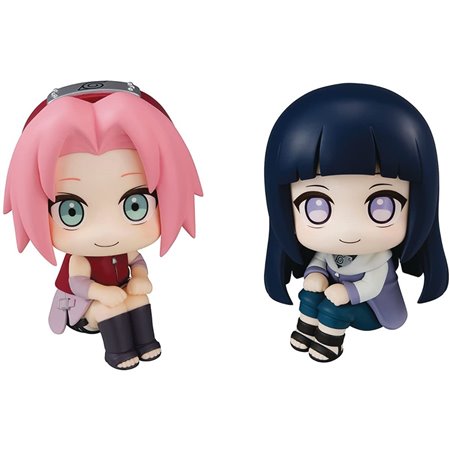 Figures megahouse look up series naruto sakura & hinata