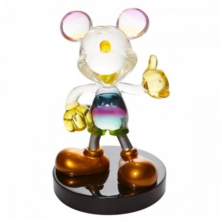 Figura de resina enesco disney mickey & minnie grand jester mickey mouse