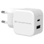 Carregador pd Conceptronic 1 porta usb - c althea - 20w - branco