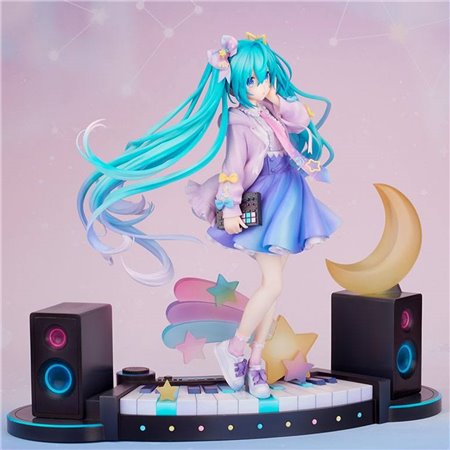 Figura bom sorriso hatsune miku estrelas digitais personagem vocal série 01 1 - 7 25cm