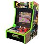 Console de desktop retrô arcade1up tartarugas mutantes adolescentes