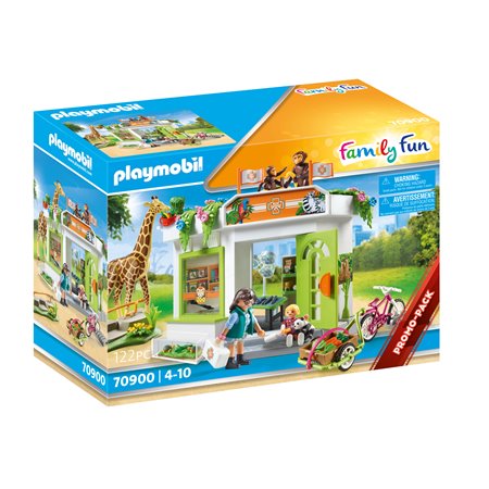 Playmobil family fun consulta veterinária no zoológico