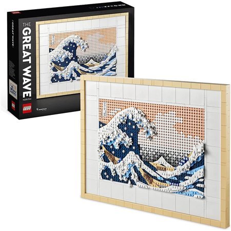 Lego hokusai: a grande onda