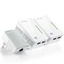 Pacote powerline tl - wpa4220 x2 + tl - pa4010 x1 tp - link