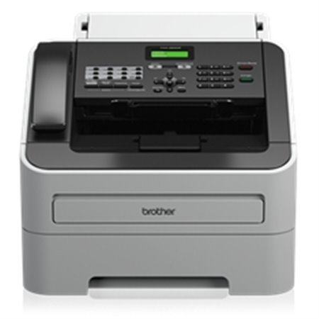 Fax brother laser monocromático 2845 a4 - 20cpm - 16mb - bandeja para 250 folhas - adf para 20 folhas - fone de ouvido