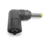 Conector - ponta para carregador universal phoenix din 3 pinos phcharger40+ 19v dc 5,5*1,7 mm adequado para laptop acer - aspire