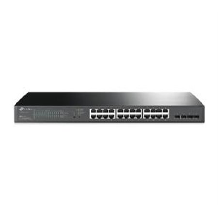 Switch 28 portas 10 - 100 - 1000 poe 250w +4 gerenciamento sfp l2+ tp - link