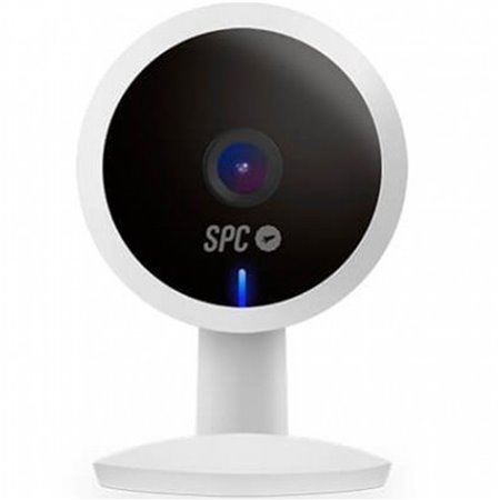 Câmera de segurança wi-fi inteligente spc lares 2 branco 1080p - detecção de movimento - wi-fi - visão noturna - app