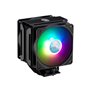 Dissipador de calor Coolermaster masterair ma612 stealth argb ven 2x120mm argb - altura 158mm - multisocket