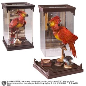 Figura a coleção nobre harry potter criaturas mágicas fawkes fênix