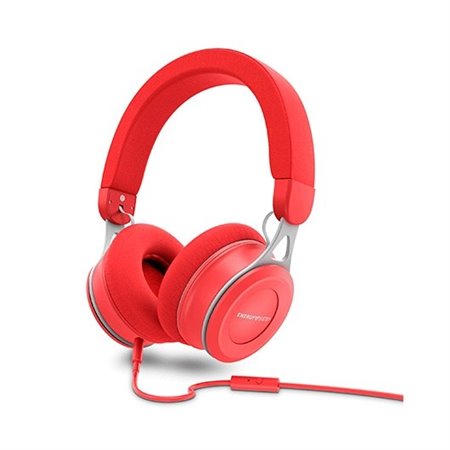 Micro energy sistem urban 3 headphones mic red deep bass - controle de voz - acabamentos metálicos