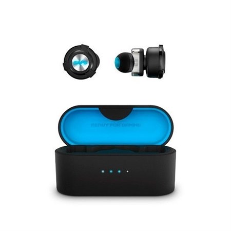 Micro fones de ouvido para jogos energy sistem esg 6 true n true estéreo sem fio - estojo de carregamento - usb tipo c