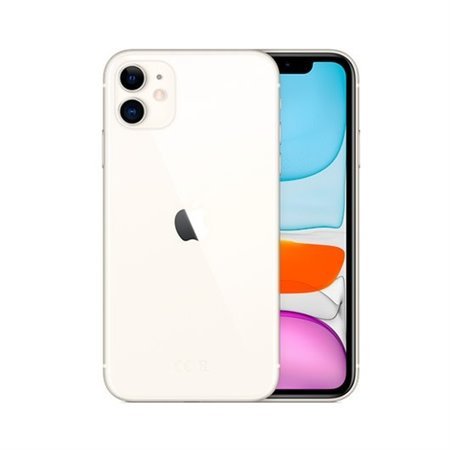 Apple iphone 11 64gb branco sem carregador - sem fones de ouvido - a13 bionic - 12mpx - 6,1 polegadas