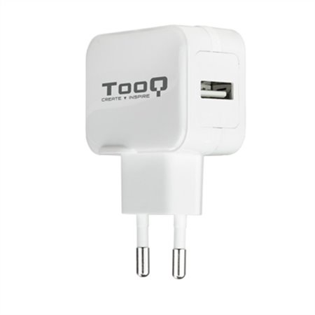 carregador de parede usb tooq - 12w - branco