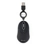 Mouse com fio ngs sin black - 100dpi - 2 botões - usb