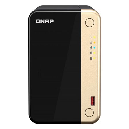 qnap ts - 264 - 8g 8gb gigabit ethernet servidor nas