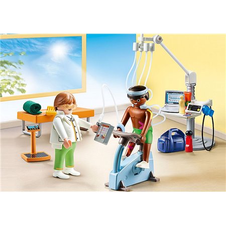 Hospital da cidade de Playmobil - fisioterapeuta