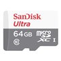 Cartão de memória micro secure digital sd hc + adaptador sandisk - 64gb - classe 10 - sdhc 100mb - s