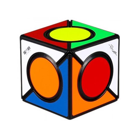 cubo de rubik qiyi seis manchas pretas