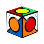 cubo de rubik qiyi seis manchas pretas