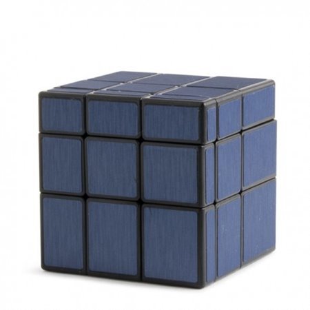 Cubo de Rubik qiyi espelho 3x3 azul
