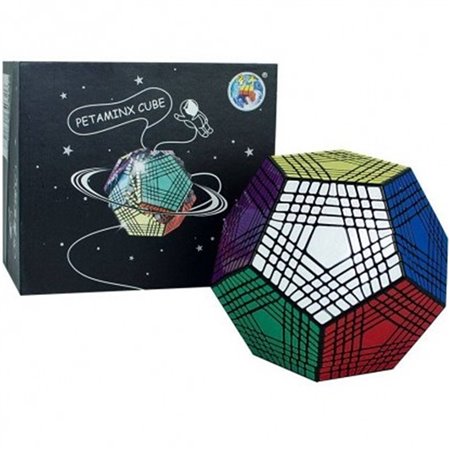 Cubo de Rubik Shengshou Petaminx Dodecaedro 9x9 Preto