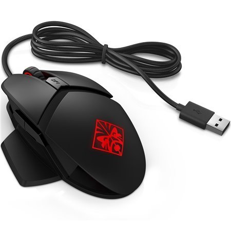 Mouse mouse hp óptico usb omen black gaming